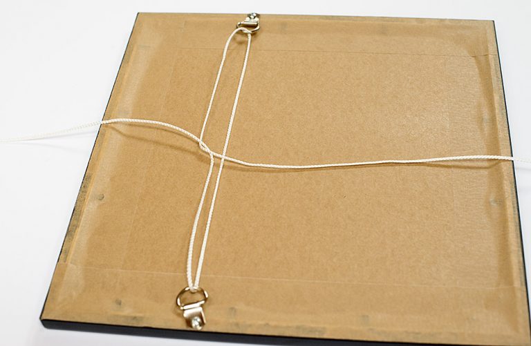 Picture hanging knot (for a picture frame) UK Picture Framing Supplies Blog